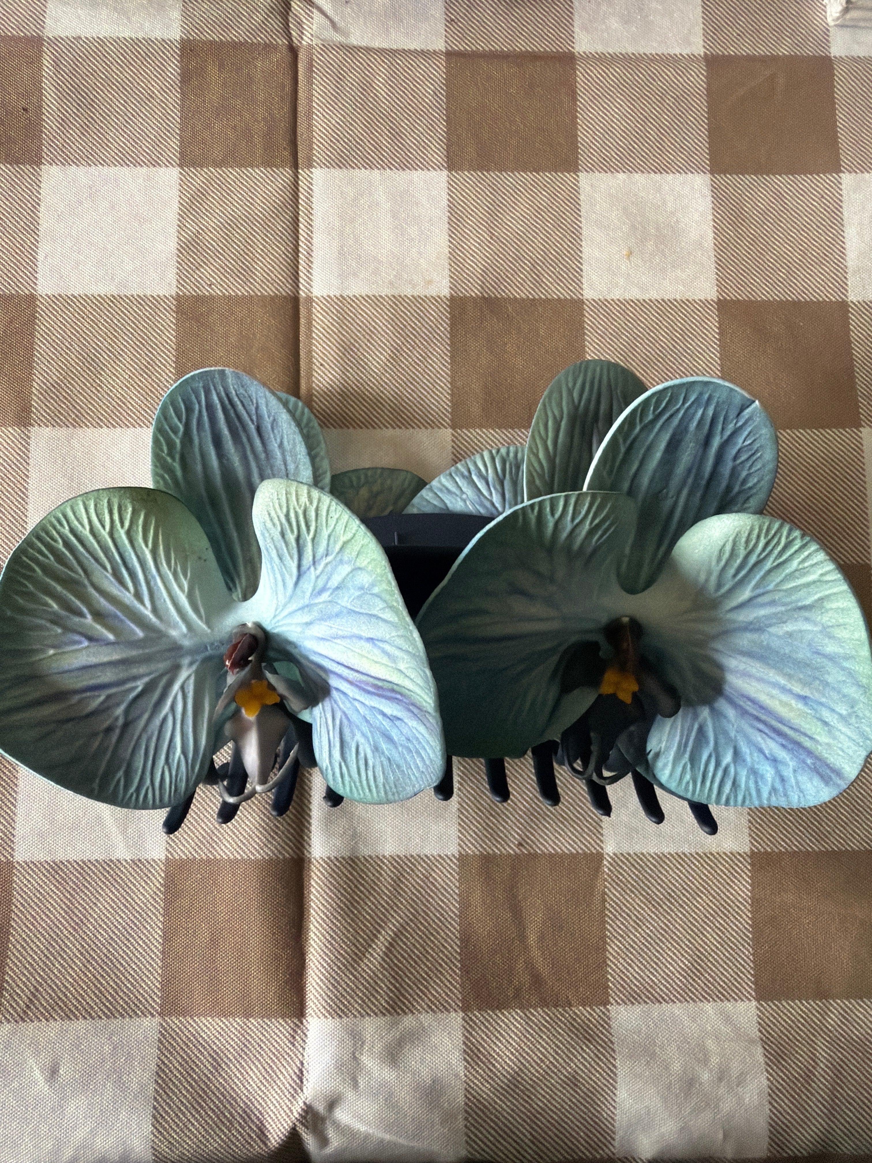 Blue Orchid Pua Hair Clip