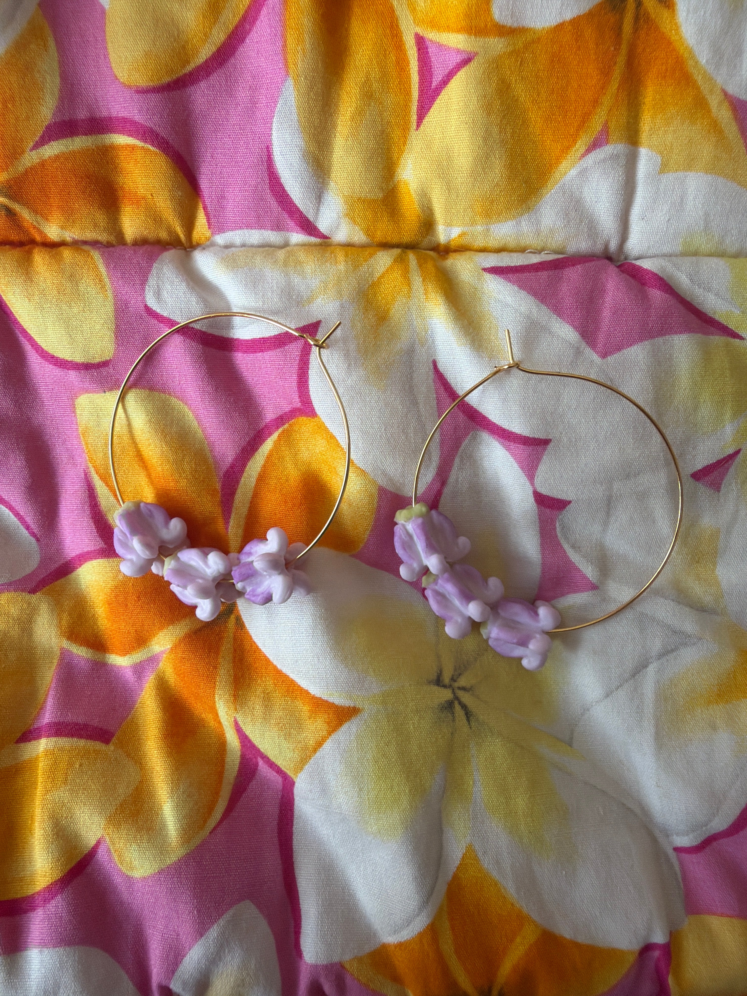 45 mm Pua Kalaunu Earrings