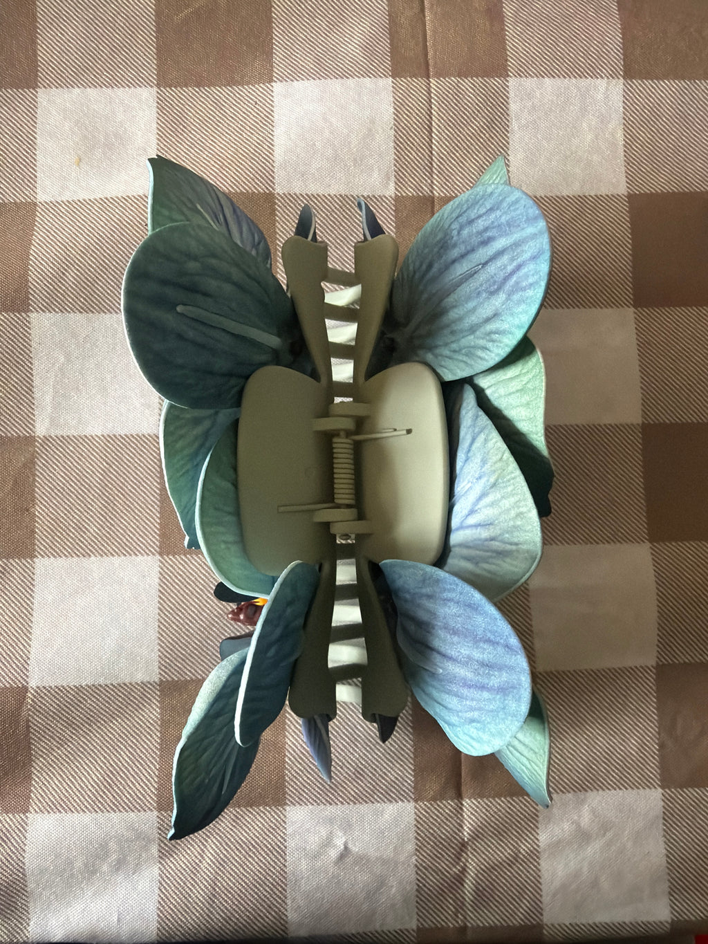 Blue Orchid Pua Hair Clip